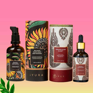 Gold-Lit Face & Body Duo Beauty set iYURA