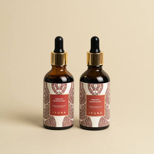 Manjish Glow Elixir - Pack of 2 Night-time face oil iYURA