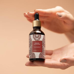 Rufolia Periorbital Eyemulsion + Manjish Glow Elixir Beauty set iYURA