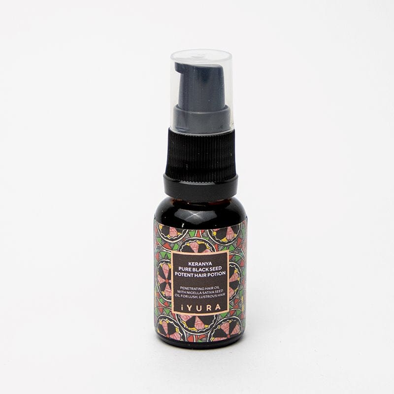 FREE ギフト: iYURA ミニ KERANYA ピュア ブラック シード ヘア オイル Hair Oil iYURA 