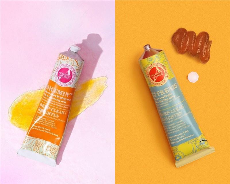 グロウ＆ブライト クレンジングデュオ Face wash A Modernica Naturalis 