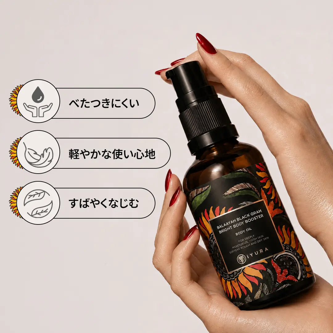 外箱と一緒に置かれたボトル