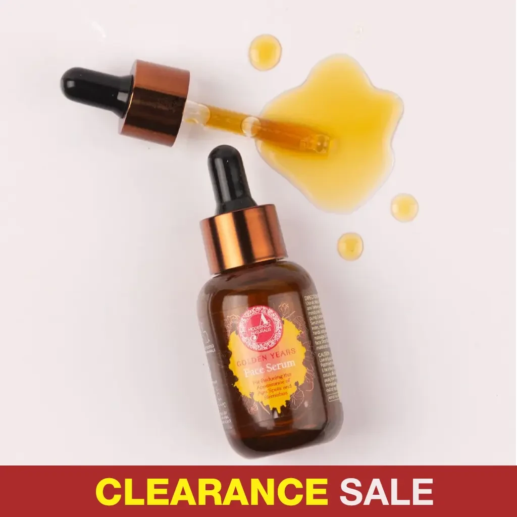 A Modernica Naturalis GOLDEN YEARS フェイスセラム - シミやくすみをケアして、透明感のある肌へ Face Serum A Modernica Naturalis 