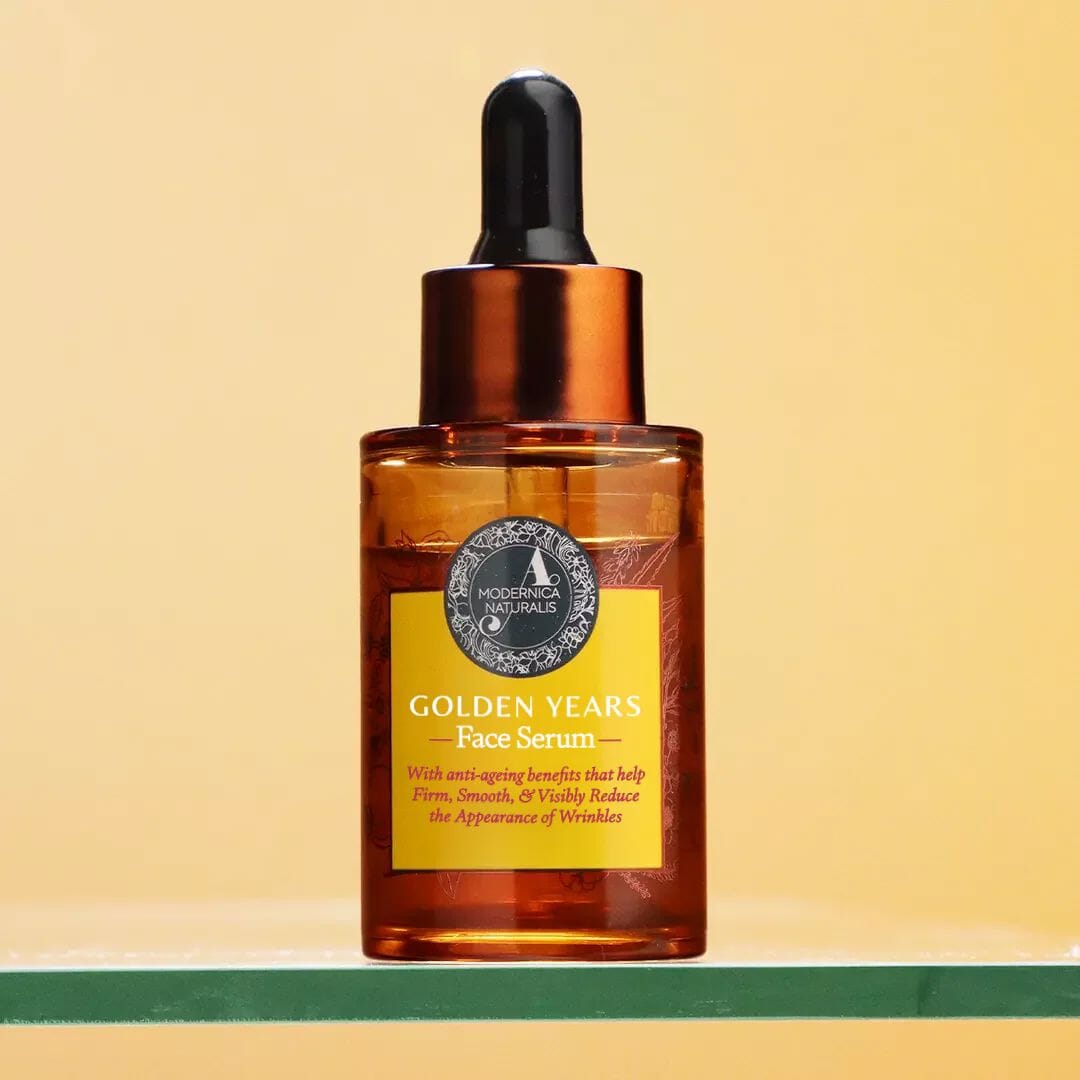 Golden Years - Face Serum For Age Spots, Clear Complexion & Unwrinkled-Appearance Face Serum A Modernica Naturalis 