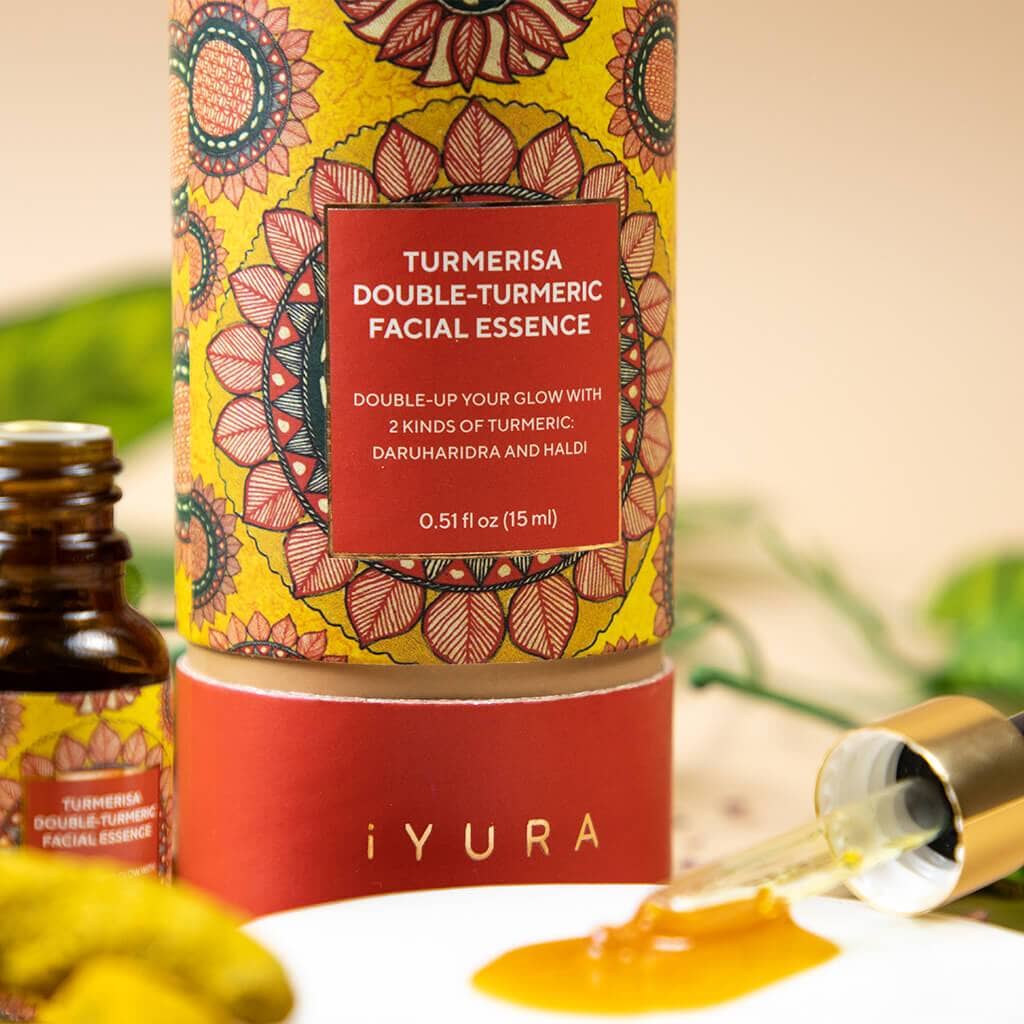 Turmerisa Double-Tumeric Facial Essence - Ayurvedic Activator-Oil Face oil iYURA 